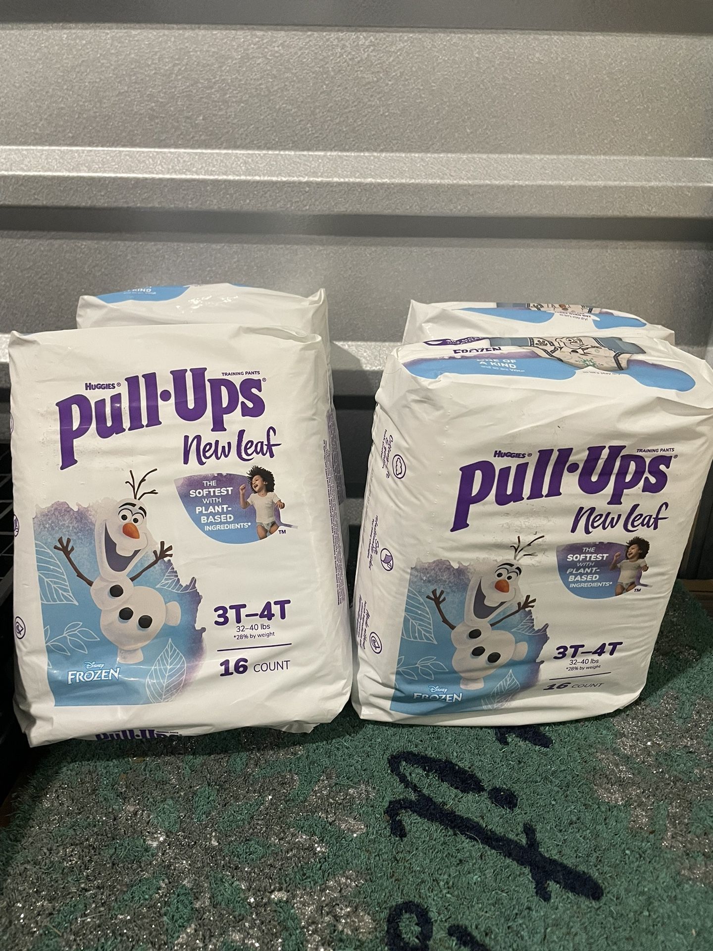 Huggies Pull-ups 3T-4T(4 Pkgs)