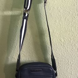 CrossBody Bag Aldo Brand  Blie And Black Color 