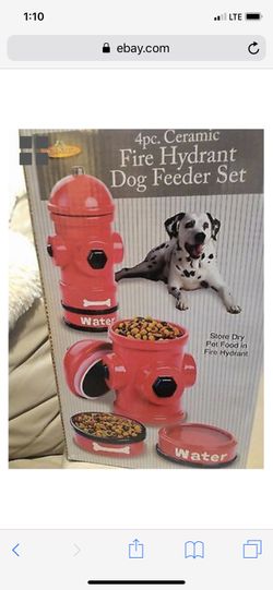 3 peace doggie bowls