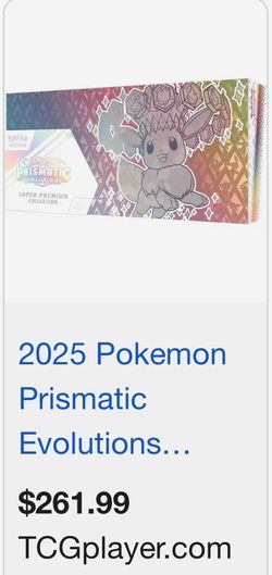 2025 Prismatic Pokémon SPC