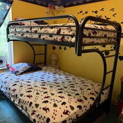 Twin Over Futon Bunk Bed