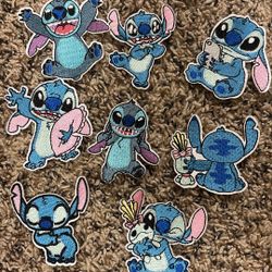Stitch And Angel Patches 