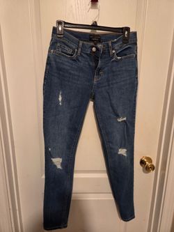 Banana Republic Distressed Skinny Jeans size 25/0