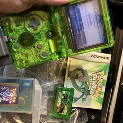 Pokémon Emerald Rayquaza GBA SP