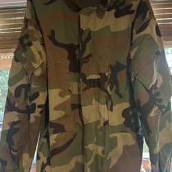Camo Jacket And Pants 