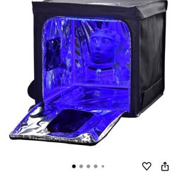 UV Light Curing Box Curing Enclosure 400(L)380(W)*400(H) mm Large Curing Cabinet 365-460nm UV Light for Curing LCD SLA DLP 3D Resin Print Model or Mak