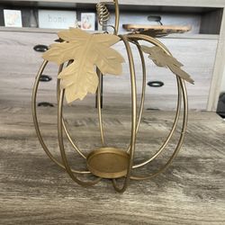 Pumpkin Candle Holder