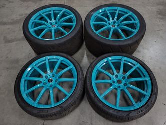 Mclaren 570s, 570gt, 600LT, 650 And 720 Wheels WITH OUT Toyo R888R Tires