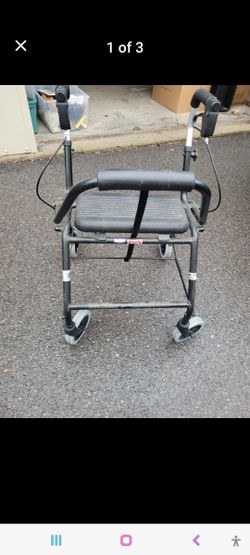 Mobility Walker With Seat