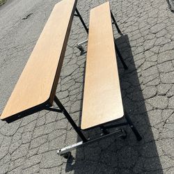 Recreation Table With Bench 