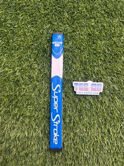SuperStroke Zenergy Flatso 1.0 Blue Standard Putter Grip