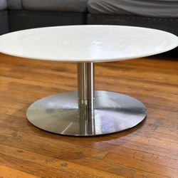 Bernhardt Designed Round Coffee Table 30”w/13”h