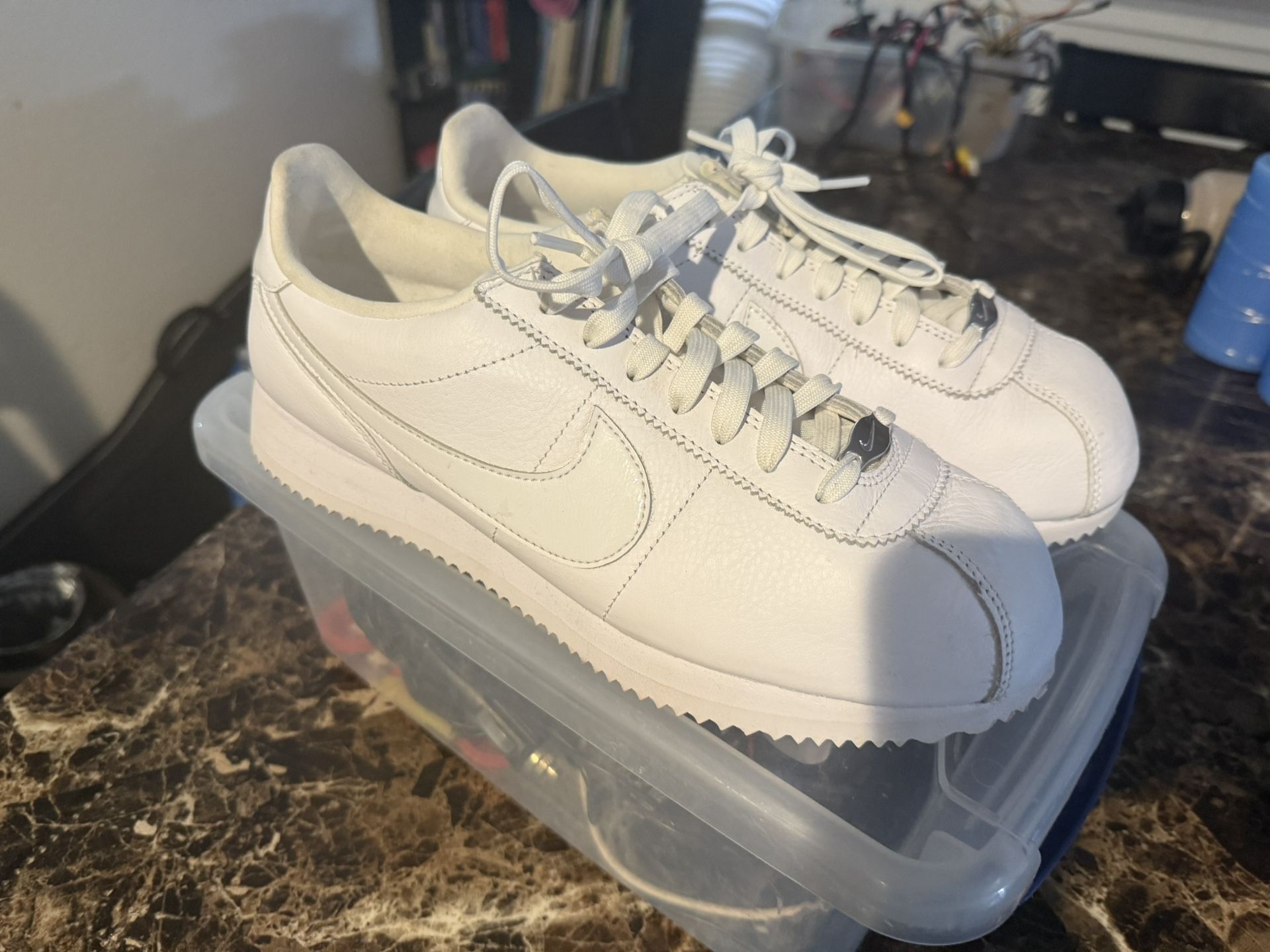 Nike Cortez – All White (Size 11)