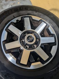 TOYOTA 4RUNNER, TACOMA and Tundra 17" RIMS AND TIRES