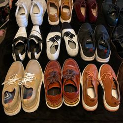 Shoes 👞 For Men Size 10-11and 12  $40 Each  Or  650For All 