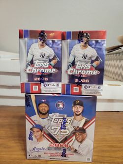 2026 topps chrome blasters are 60$ MEGAS 100$