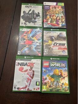 Xbox games (make offer)