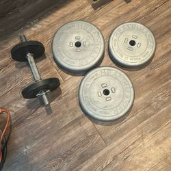 Weights And Bar 