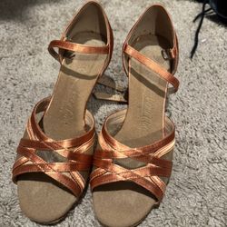 women’s size 5 very fine shoes Latin salsa dance shoes 
