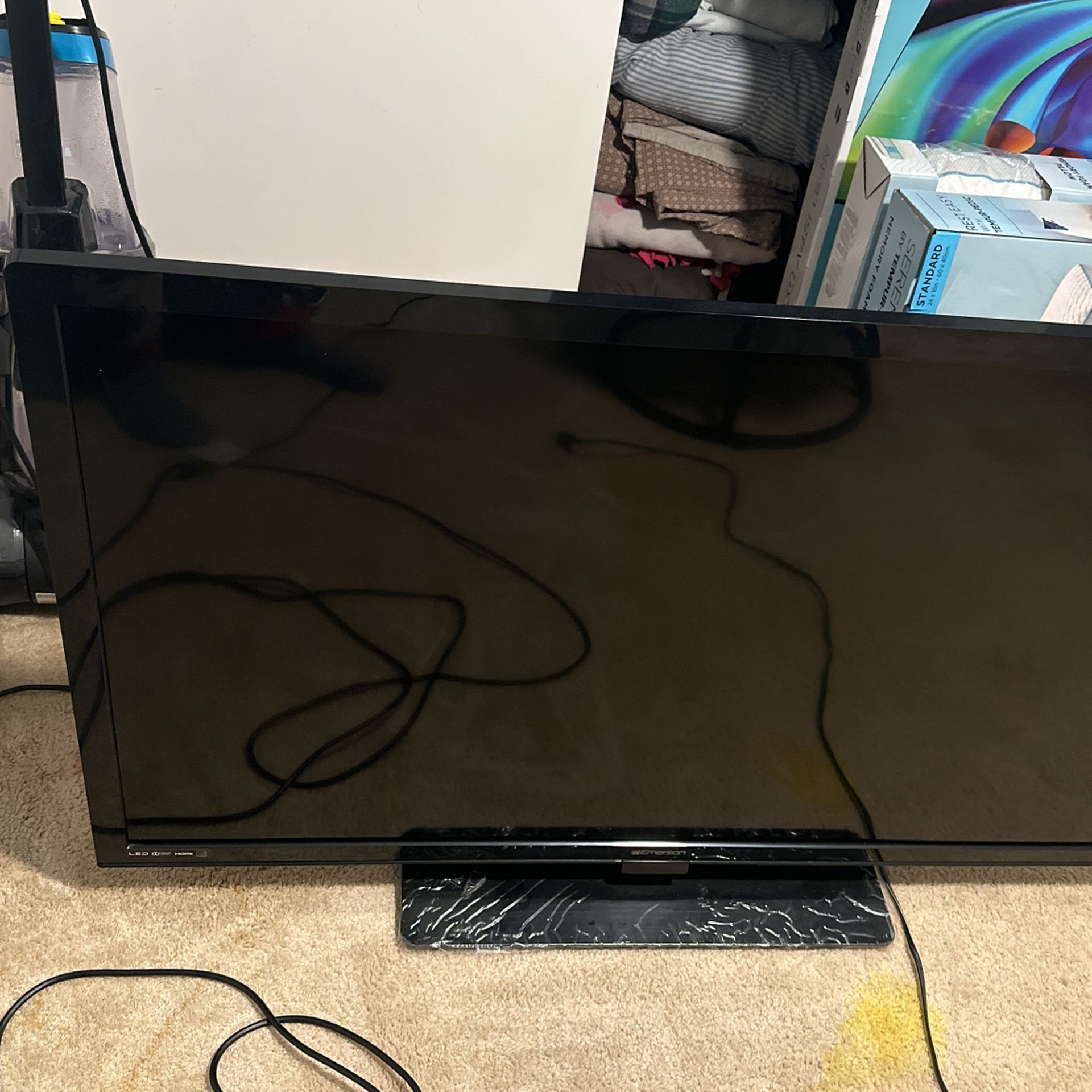 Led 60 Inch Tv Still With Plastic On With Remote HDMI