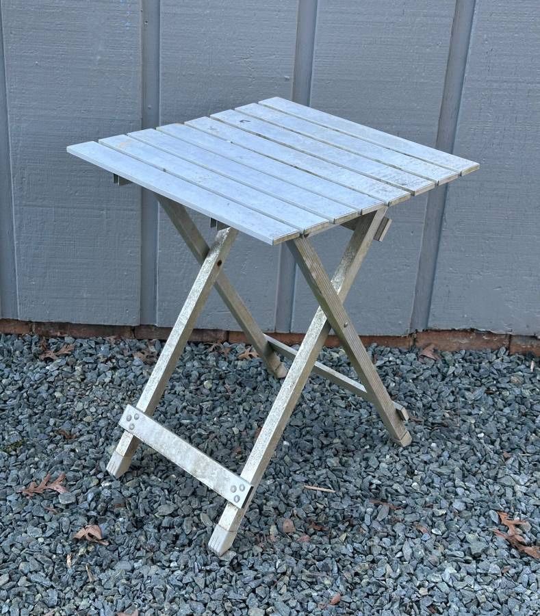 Portable Lightweight Folding Aluminum Chair Stool