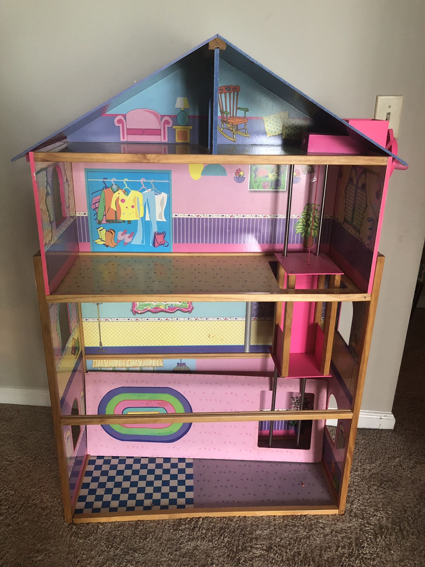 Girls bookshelf/doll house