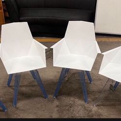New Set Of Faz Lobby Waiting Room Office Chairs WITH CLEAR LEGS