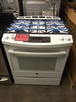 GE sidle in gas range working perfectly