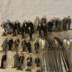 Presidents Collectable, Figurines And Spoons