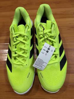 Adidas adizero Ubersonic 5 tennis pickleball shoes lucid lemon volt black IH2564 size 10.5