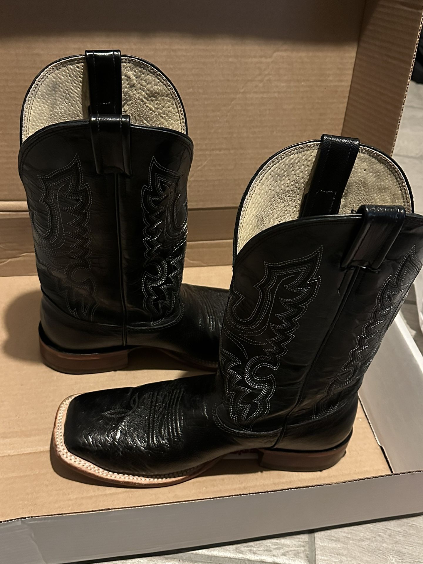 Black Western Boots 