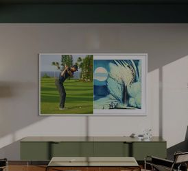 65-inch SAMSUNG QLED The Frame 4K Smart TV UHD HDR (2025 Model)