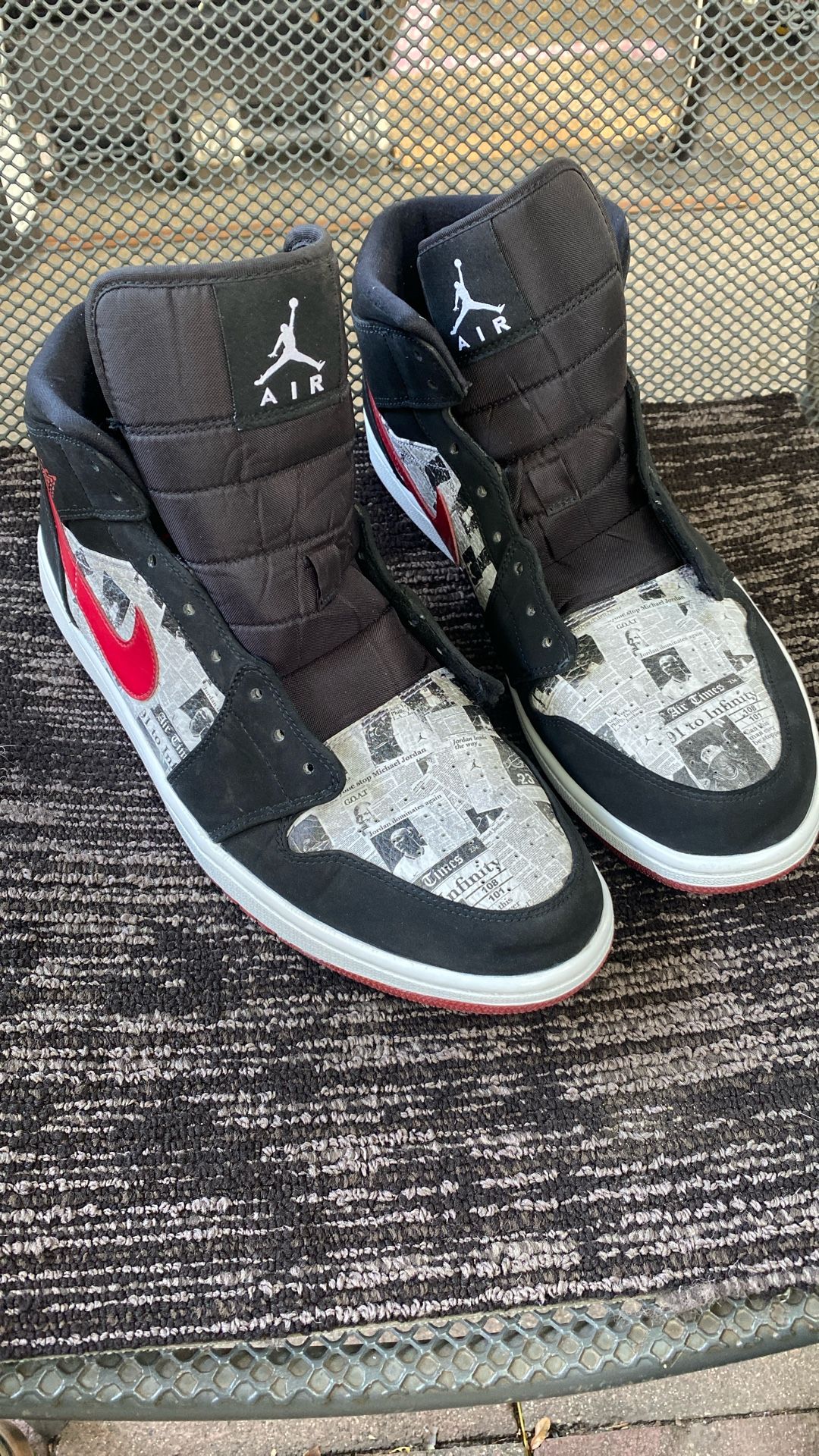 Nike Air Jordan’s. $50