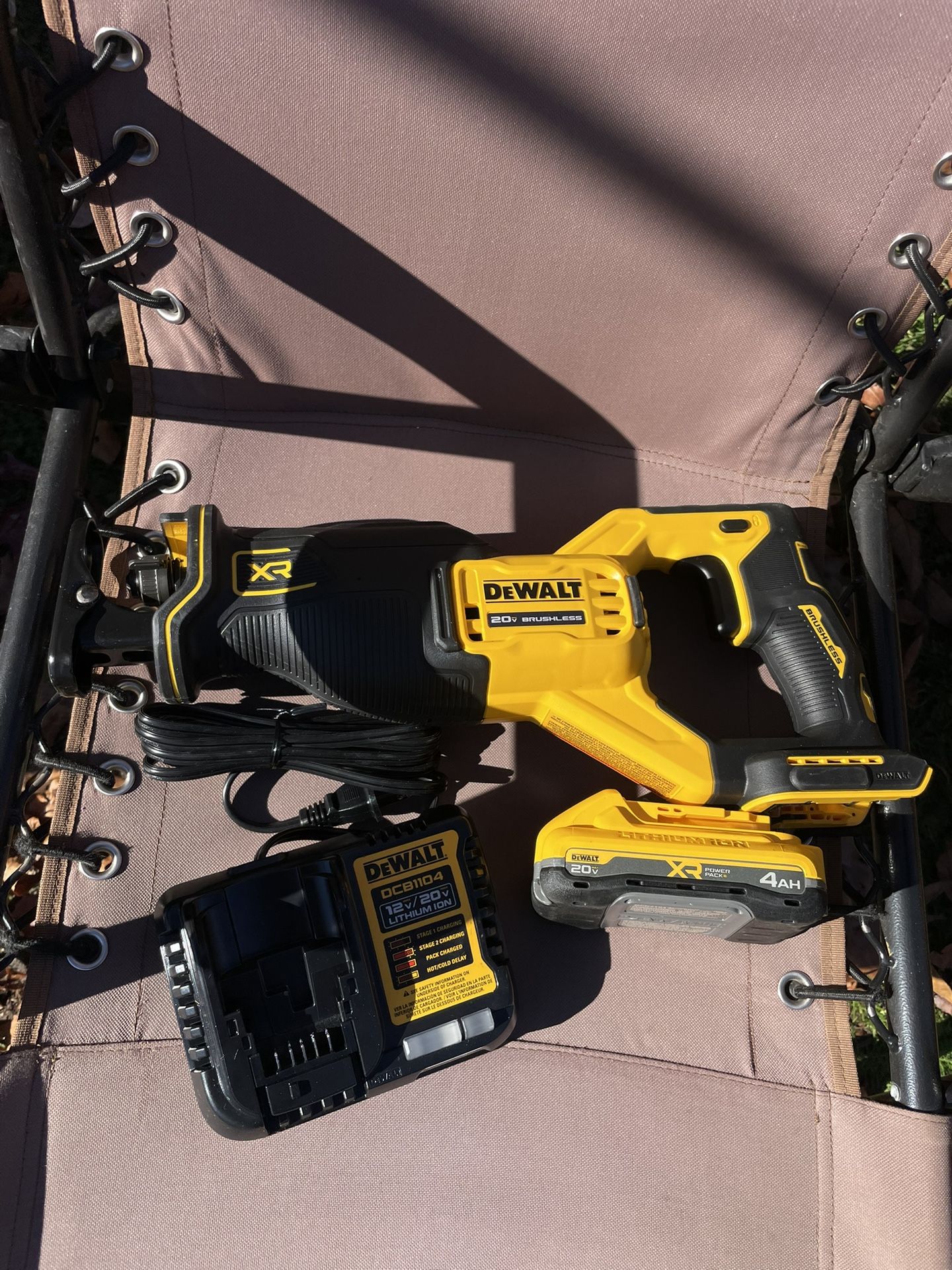 New DeWalt XR Sawzall Set