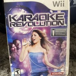 Karaoke Revolution. New Wii 