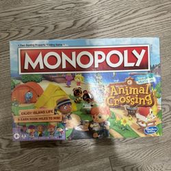 Hasbro Gaming Monopoly Animal Crossing: New Horizons Edition Board Game Nintendo 
