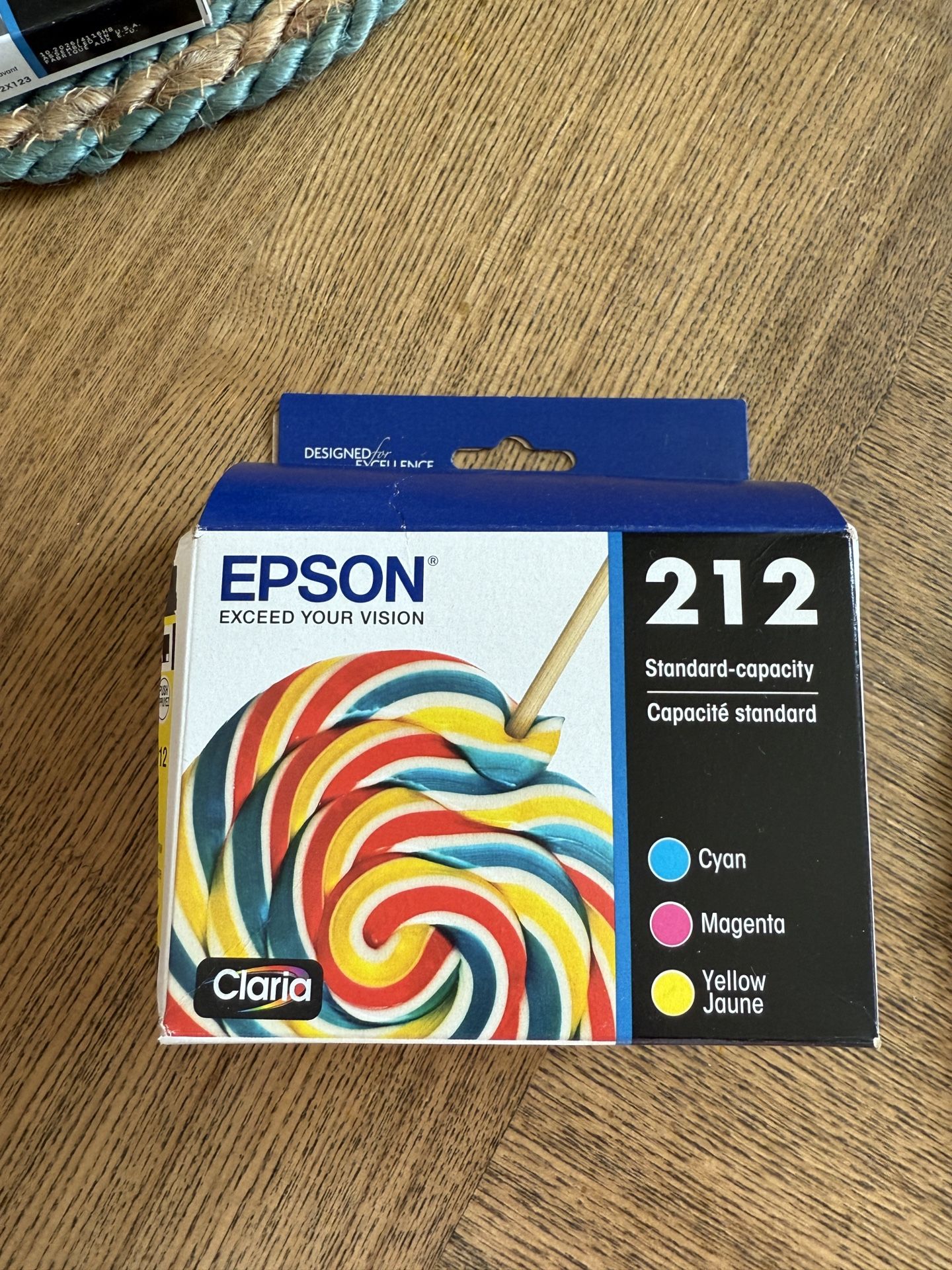 EPSON 212 Claria Ink Standard Capacity Black & Color Cartridge Combo Pack (T212120-BCS) Works with WorkForce WF-2830, WF-2850, Expression XP-4100, XP-