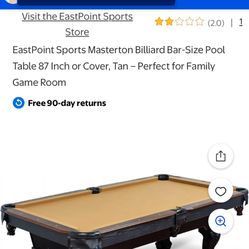pool table 