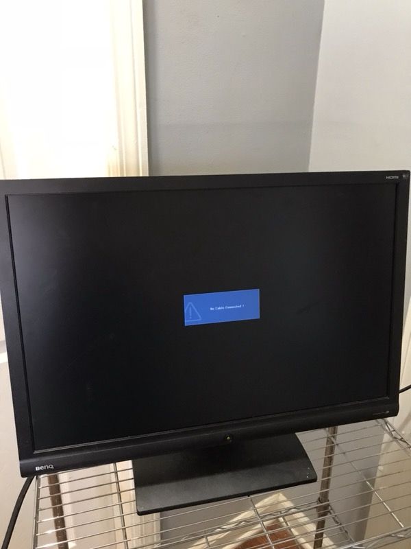 BenQ G2400W Black 24" 5ms DVI HDMI Widescreen LCD Monitor
