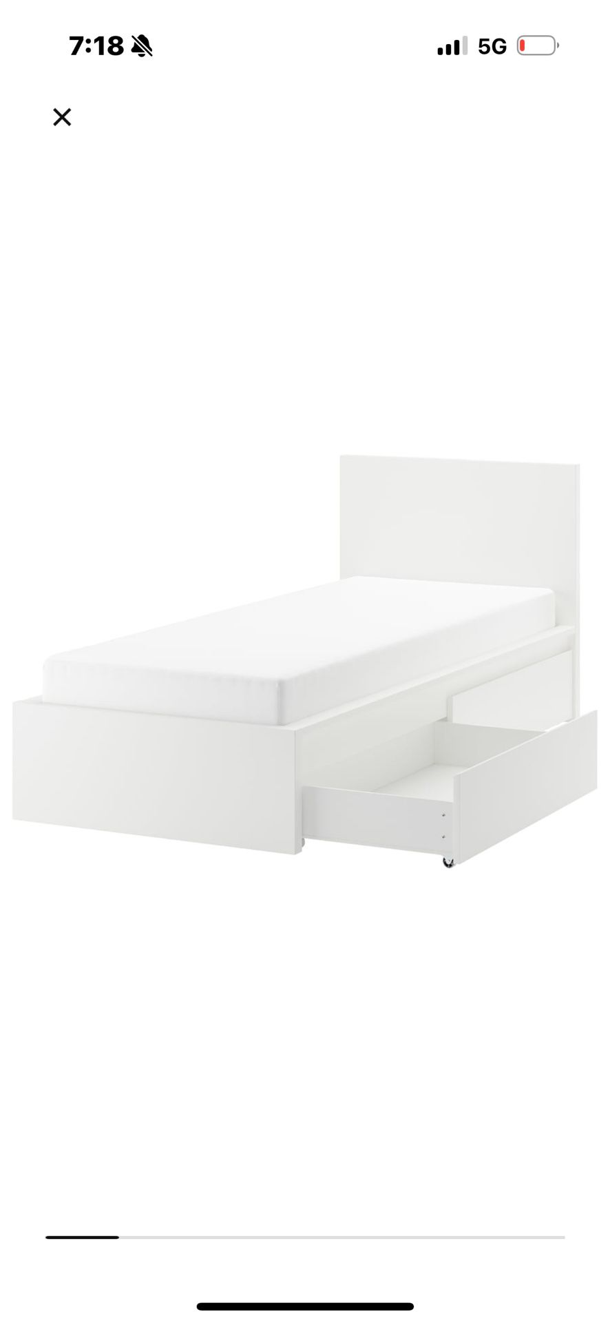 IKEA Twin Bed Frame