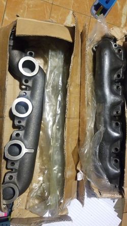 Cast iron exhaust manifold