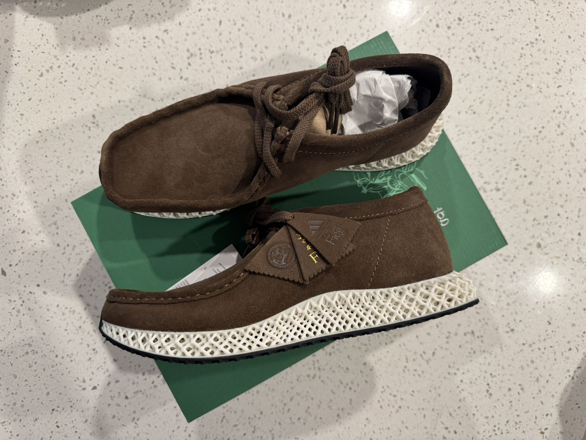 Adidas X Clark 4D Wallabee Ronnie Fieg Kith