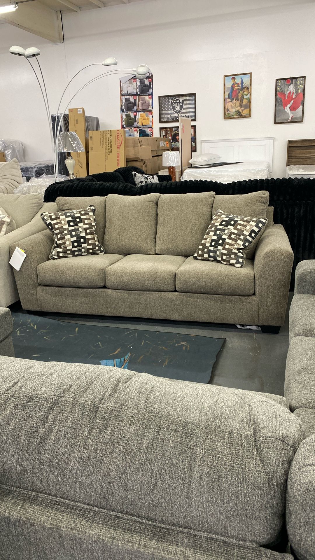 Ashley Outlet Queen Sleeper With Gel Mattress Was $1299 $799 Must Sell Can Deliver Nice Looking And Brand New