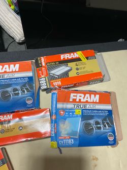 New air filters
