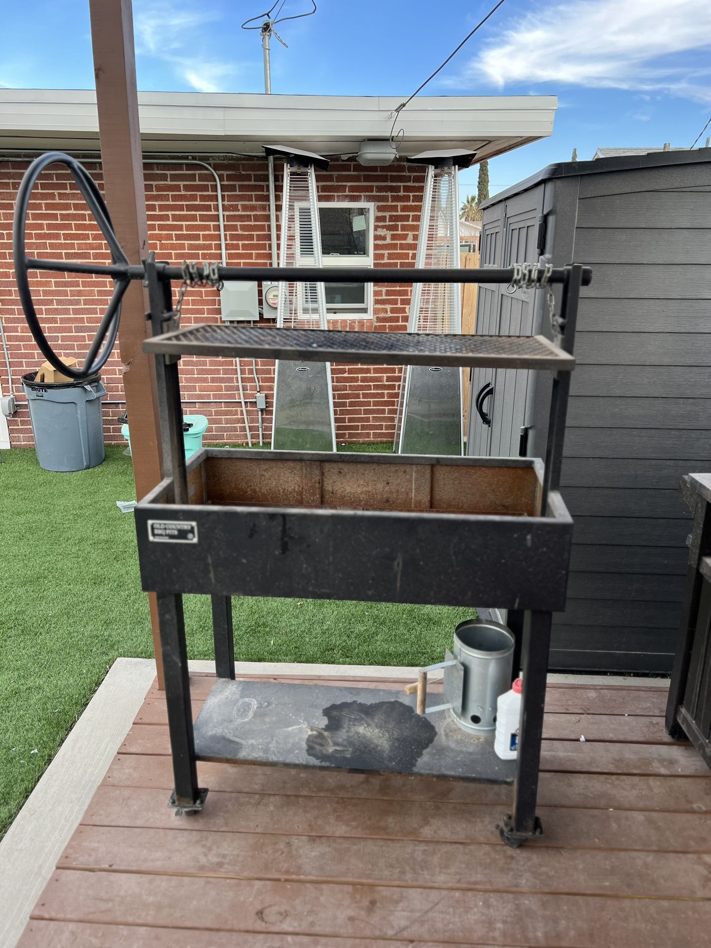 Old Country BBQ Pits Vaquero Open Fire Grill