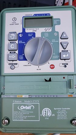 Orbit 9 station irrigation sprinkler controller 57979