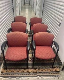 SIX SitOnIt Brand Office Guest Chairs