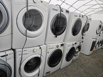 Lots of washer and dryer sets available
