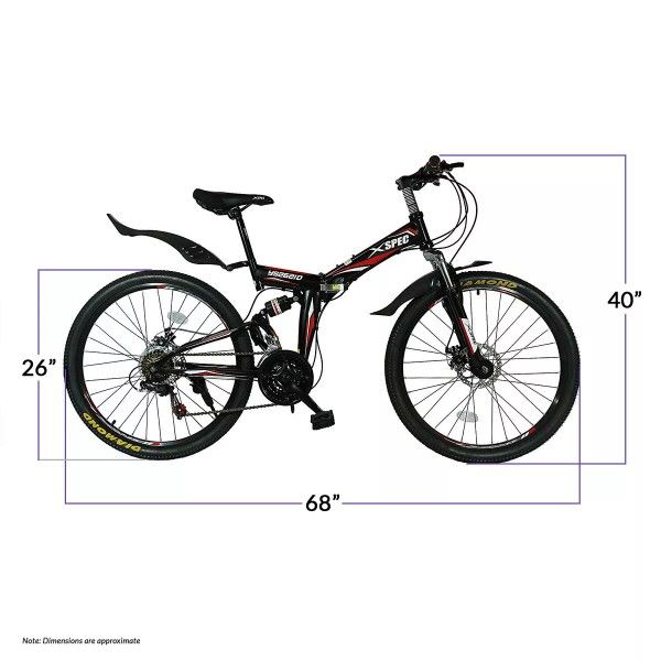 Xspec Folding Bike