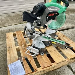 Metabo 12” Sliding Compound Miter Saw $350